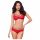 Obsessive 860-SET-3 - Ensemble soutien-gorge en dentelle rosé (rouge) - L/XL