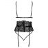 Kissable - Ensemble soutien-gorge ceinture (noir)