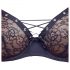 Cottelli Party - ensemble soutien-gorge à lacets (noir)