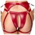 Ensemble Cottelli Bondage - soutien-gorge brillant avec menottes (rouge)