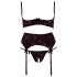 Abierta Fina - Romance Passionnée - Ensemble avec Soutien-gorge Push-up - 80B/M