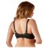 Cottelli Plus Size - soutien-gorge à balconnet (noir) - 85E