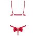 Obsessive Rubinesa - ensemble de lingerie épicé (rouge)