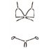 Cottelli Bondage - harnais bikini brillant (noir) - M