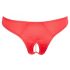 Cottelli - Culotte Fleur Ouverte avec Perles pour Femme (Rouge) - M