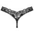 Obsessive Donna Dream - string en dentelle (noir)