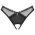 Latinesa String Ouvert - Noir - M/L