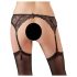 NO:XQSE - Ensemble porte-jarretelles en dentelle - noir