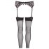 NO:XQSE - Ensemble porte-jarretelles en dentelle - noir