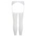 NO:XQSE - Ensemble porte-jarretelles en dentelle - blanc