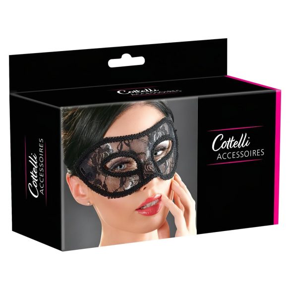 Cottelli - Masque en dentelle préformé (noir)