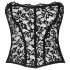 Noir - bustier en dentelle (noir)