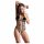 Abierta Fina - Scintillement provocateur - Body en dentelle - M