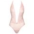 Kissable - body en dentelle plongeant (rose)