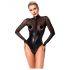 Noir - body brillant transparent (noir) - M