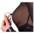 Noir - body brillant transparent (noir) - M