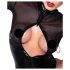 Noir - body brillant transparent (noir) - M