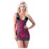 Cottelli - Robe exclusive lacée en dentelle (rouge-noir) - M