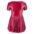 Cottelli Taille Plus - Robe mini évasée (rouge) - 4XL