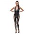 Cottelli Party - Combinaison corset licou (noir)