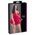 Cottelli Grande Taille - Babydoll en Dentelle Aérée (Rouge) - XL