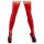 LATEX - Bas pour femme (rouge) - L/XL