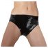 LATEX - culotte avec gode intégré pour femme (noir)