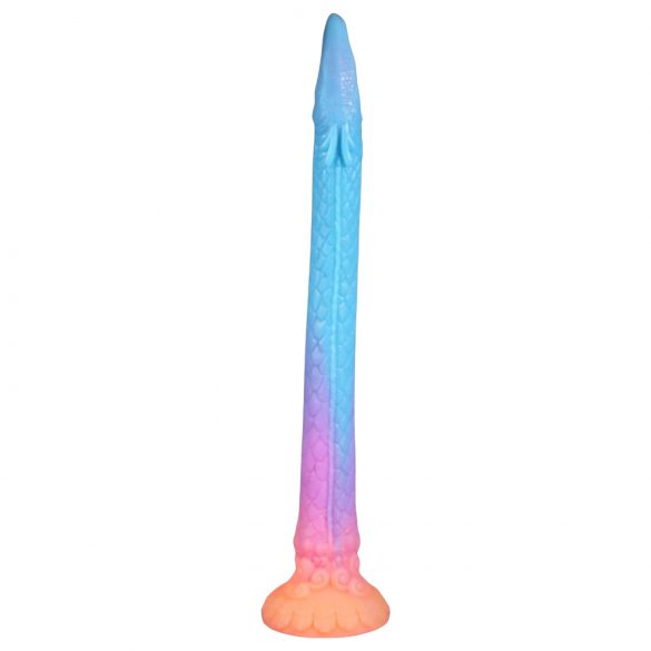 Anguille XXL OgazR - gode anal fluorescent - 47 cm (rose)