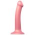 Strap-on-moi Éclat Métallique M - dildo hypoallergénique (rose métal)