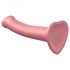 Strap-on-moi Éclat Métallique M - dildo hypoallergénique (rose métal)