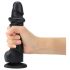 Strap-on-me S - double couche, base, dildo réaliste (noir)