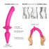 Strap-on-me Switch Semi-Réaliste XXL - Dildo 2en1 (rose)