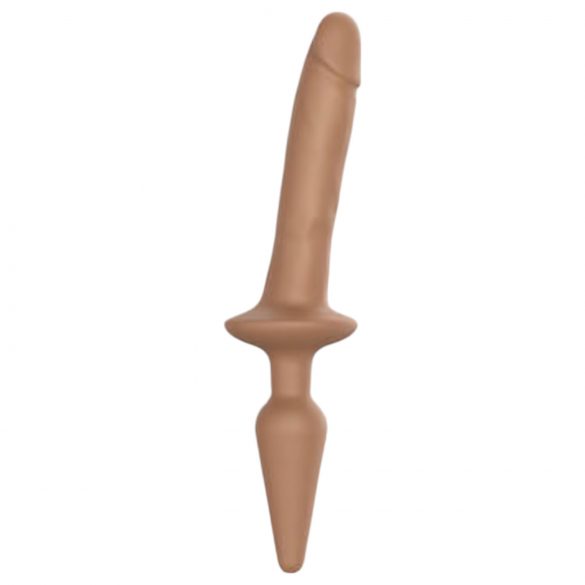 Strap-on-me Switch Realistic S - Dildo 2-en-1 en silicone (naturel)