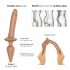 Strap-on-me Switch Realistic S - Dildo 2-en-1 en silicone (naturel)