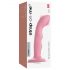 Strap-on-me M - vibromasseur pulsant et étanche pour le point G (rose)