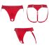 Strap-on-me - harnais pour godemichet - Taille XS-XXL (rouge)