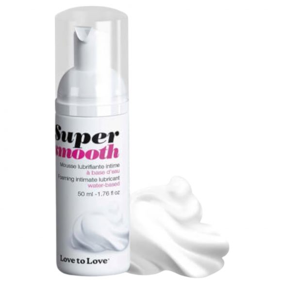 Love to Love Super Smooth - mousse lubrifiante à base d'eau (50ml)