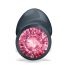 Dorcel Geisha Plug Ruby M - plug anal noir avec bijou rose