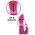 Dorcel Furious Rabbit - vibromasseur avec stimulateur clitoridien (rose)