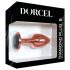 Dorcel Diamond Plug S - plug anal en aluminium - petit (or rose)