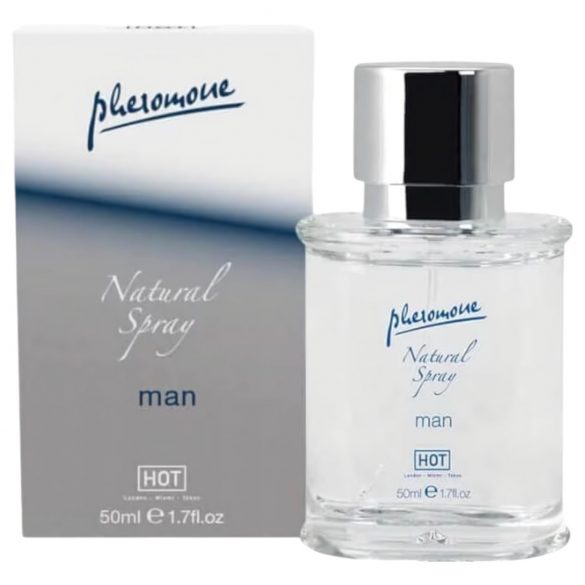 HOT Natural - Spray de phéromones pour hommes (50 ml)