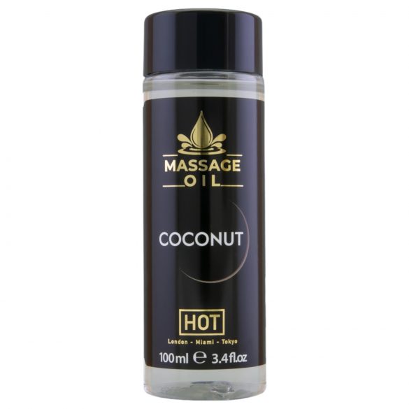 HOT huile de massage hydratante - noix de coco (100 ml)