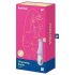 Satisfyer Charming Smile - vibromasseur point G rechargeable et étanche (violet)