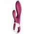 Satisfyer Heated Affair - vibromasseur avec bras pour clitoris et fonction chauffante (rouge)