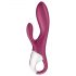 Satisfyer Heated Affair - vibromasseur avec bras pour clitoris et fonction chauffante (rouge)