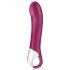 Satisfyer Big Heat - vibromasseur rechargeable pour point G chauffant (rouge)