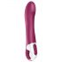 Satisfyer Big Heat - vibromasseur rechargeable pour point G chauffant (rouge)