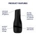 Satisfyer Homme Classique - masturbateur manuel (noir)