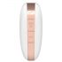 Satisfyer Love Triangle - stimulateur clitoridien intelligent à ondes de pression (blanc)