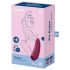 Satisfyer Curvy 1+ - stimulateur clitoridien intelligent à ondes d'air (rouge)